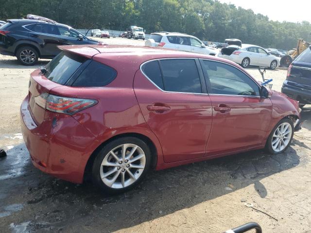 JTHKD5BH0B2001779 - 2011 LEXUS CT 200 RED photo 3