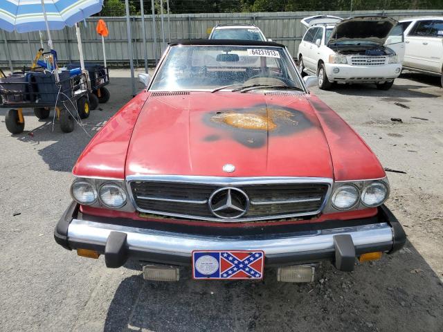 10704412027536 - 1975 MERCEDES-BENZ 450SL RED photo 5