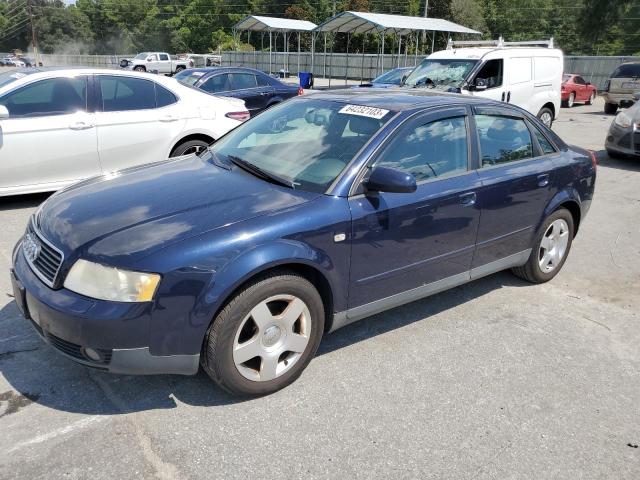 WAULC68E84A048804 - 2004 AUDI A4 1.8T QUATTRO BLUE photo 1