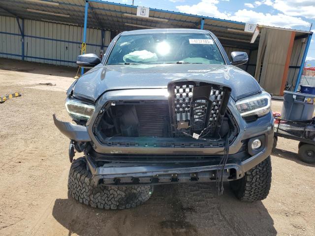 3TMCZ5ANXMM441650 - 2021 TOYOTA TACOMA DOUBLE CAB GRAY photo 5