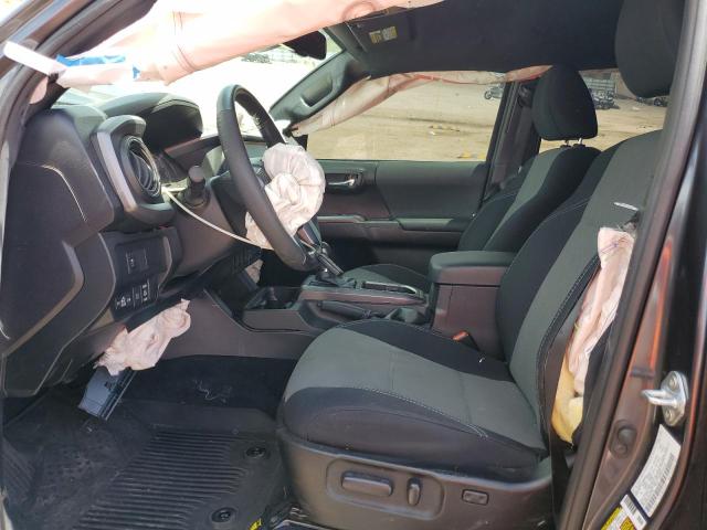 3TMCZ5ANXMM441650 - 2021 TOYOTA TACOMA DOUBLE CAB GRAY photo 7
