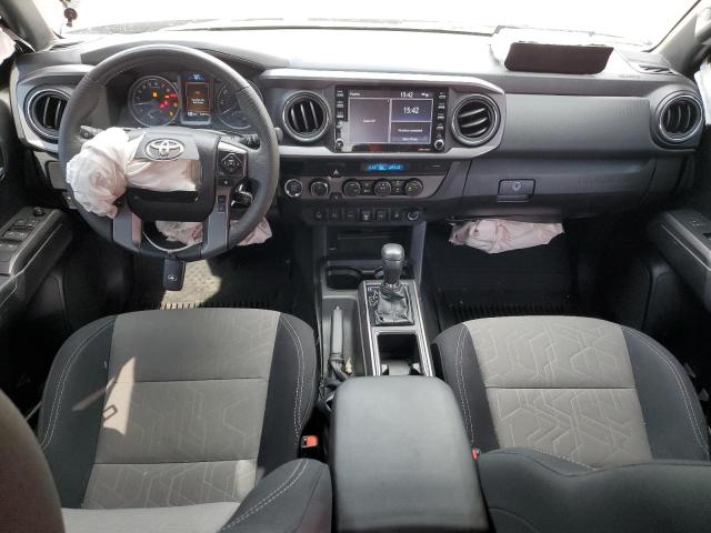 3TMCZ5ANXMM441650 - 2021 TOYOTA TACOMA DOUBLE CAB GRAY photo 8