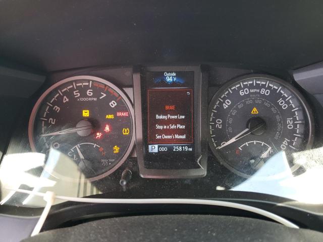 3TMCZ5ANXMM441650 - 2021 TOYOTA TACOMA DOUBLE CAB GRAY photo 9