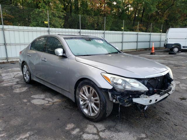 KMHGC4DF1CU168153 - 2012 HYUNDAI GENESIS 4.6L SILVER photo 4