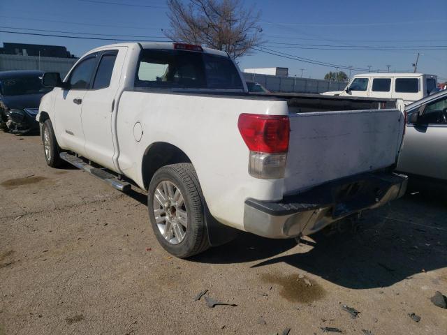 5TFRM5F19DX052457 - 2013 TOYOTA TUNDRA DOUBLE CAB SR5 WHITE photo 3