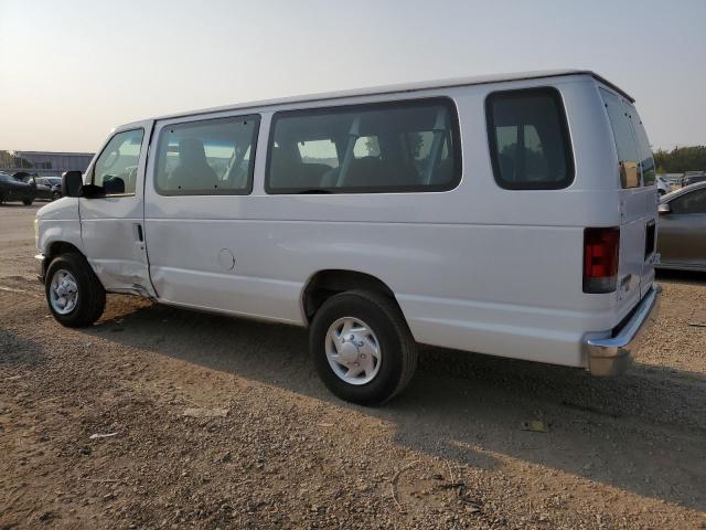 1FBSS31L89DA66626 - 2011 FORD ECONLINE E350 SUPER DUTY WAGON WHITE photo 2