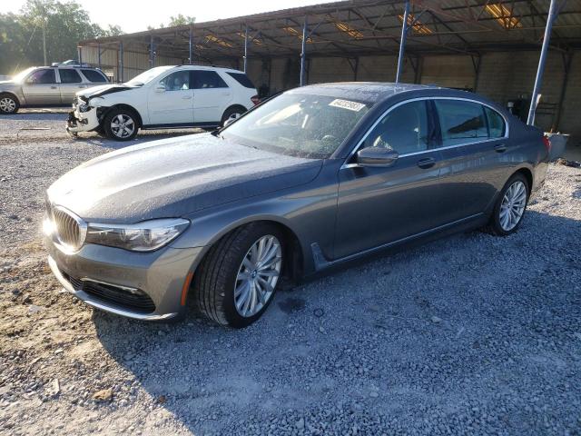 WBA7E2C35HG740919 - 2017 BMW 740 I GRAY photo 1