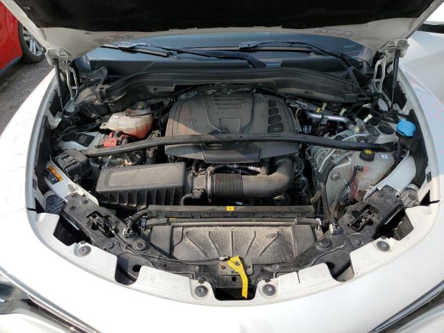 ZASFAKNN5J7B79319 - 2018 ALFA ROMEO STELVIO TI SPORT WHITE photo 12