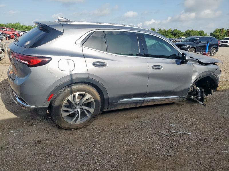 LRBFZNR44MD023376 - 2021 BUICK ENVISION ESSENCE Մոխրագույն լուսանկար 3