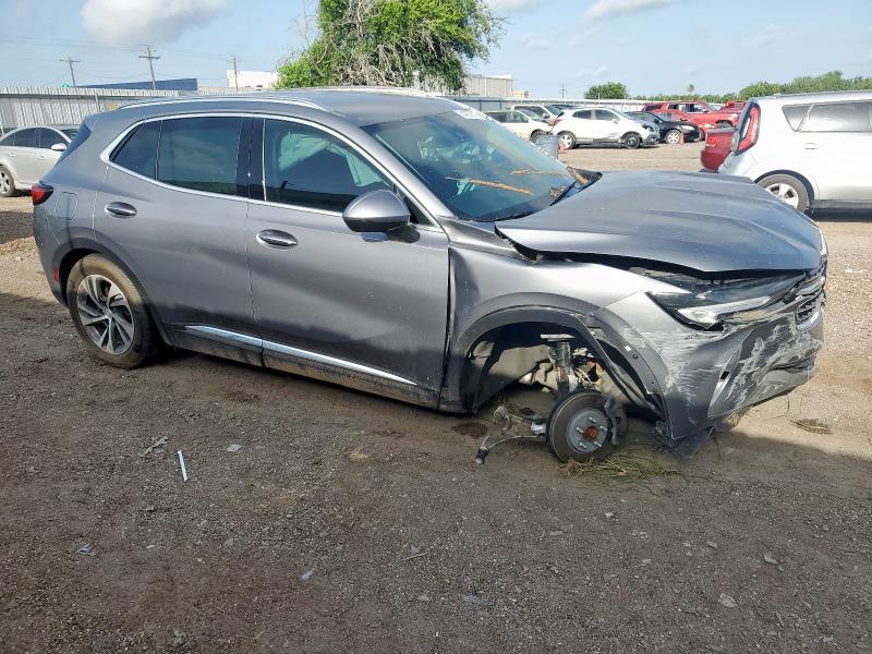 LRBFZNR44MD023376 - 2021 BUICK ENVISION ESSENCE Մոխրագույն լուսանկար 4