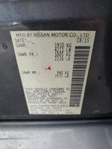 1N4AL3AP9FN903385 - 2015 NISSAN ALTIMA 2.5 SILVER photo 13