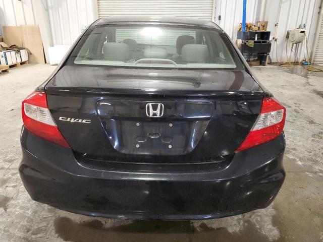 19XFB2F93CE050098 - 2012 HONDA CIVIC EXL BLACK photo 6