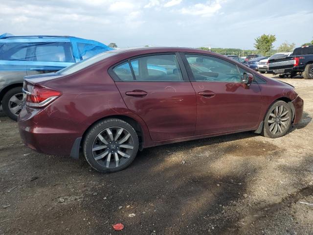 2HGFB2F99FH549868 - 2015 HONDA CIVIC EXL 勃艮第红 照片 3