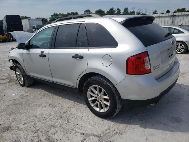 2FMDK3GC5DBC21140 - 2013 FORD EDGE SE SILVER photo 2