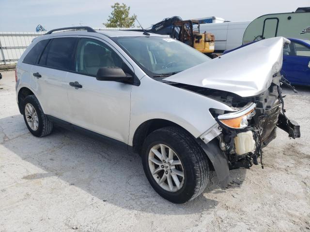 2FMDK3GC5DBC21140 - 2013 FORD EDGE SE SILVER photo 4