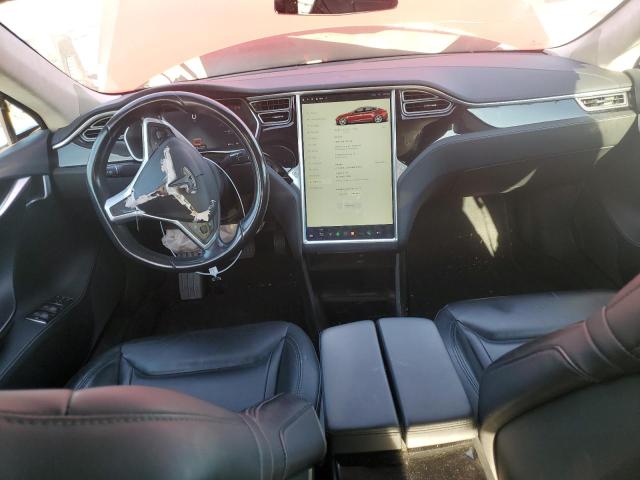 5YJSA1E14FF115191 - 2015 TESLA MODEL S წითელი ფოტო 8