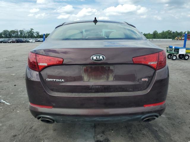 5XXGM4A76DG230815 - 2013 KIA OPTIMA LX BURGUNDY photo 6