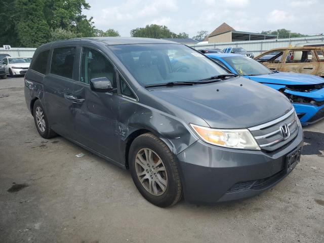 5FNRL5H40CB103816 - 2012 HONDA ODYSSEY EX GRAY photo 4