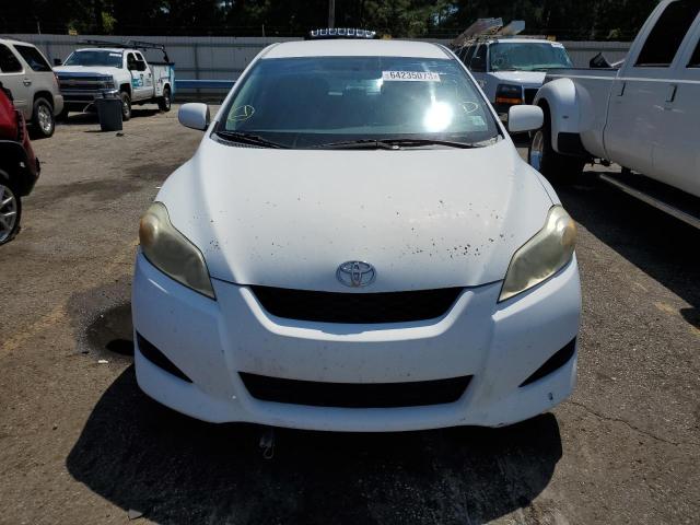 2T1KU40E79C064989 - 2009 TOYOTA COROLLA MA WHITE photo 5