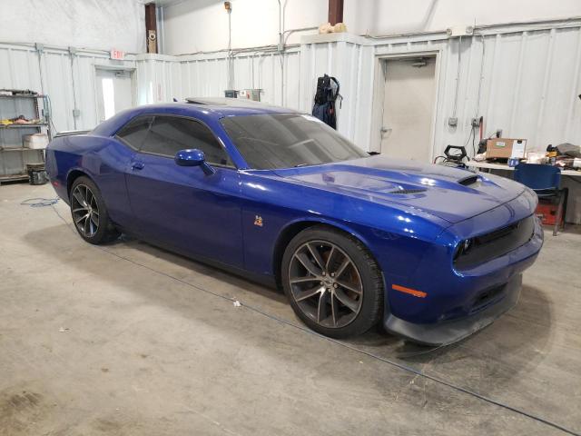 2C3CDZFJ0MH530089 - 2021 DODGE CHALLENGER R/T SCAT PACK BLUE photo 4