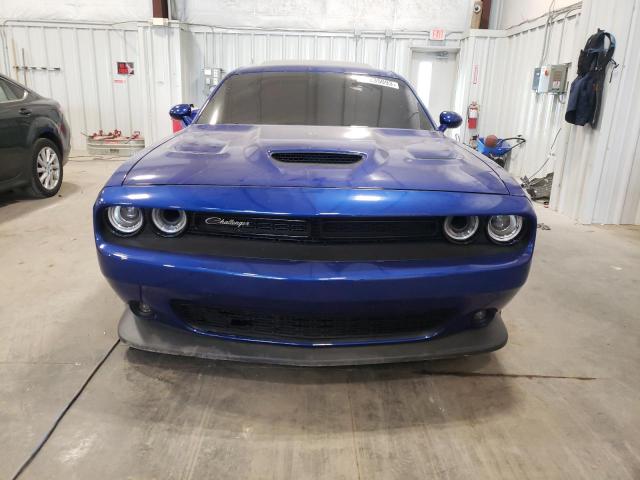 2C3CDZFJ0MH530089 - 2021 DODGE CHALLENGER R/T SCAT PACK BLUE photo 5