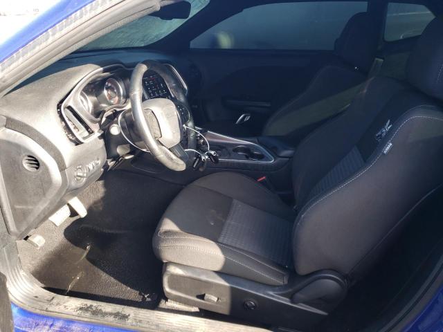 2C3CDZFJ0MH530089 - 2021 DODGE CHALLENGER R/T SCAT PACK BLUE photo 7