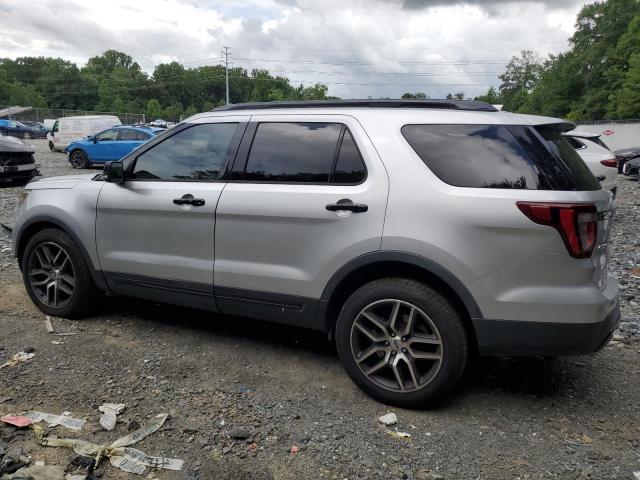 1FM5K8GT4GGC52863 - 2016 FORD EXPLORER SPORT SILVER photo 2