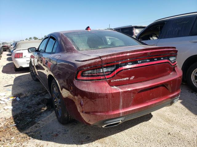 2C3CDXJG0JH198621 - 2018 DODGE CHARGER GT RED photo 3