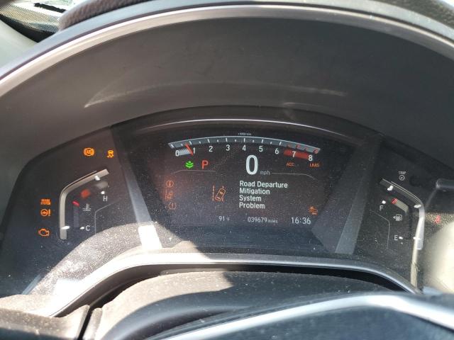 2HKRW2H56JH610037 - 2018 HONDA CR-V EX WHITE photo 9