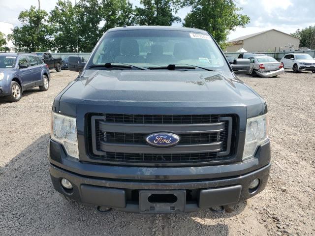 1FTFX1EFXEFB58455 - 2014 FORD F150 SUPER CAB BLACK photo 5