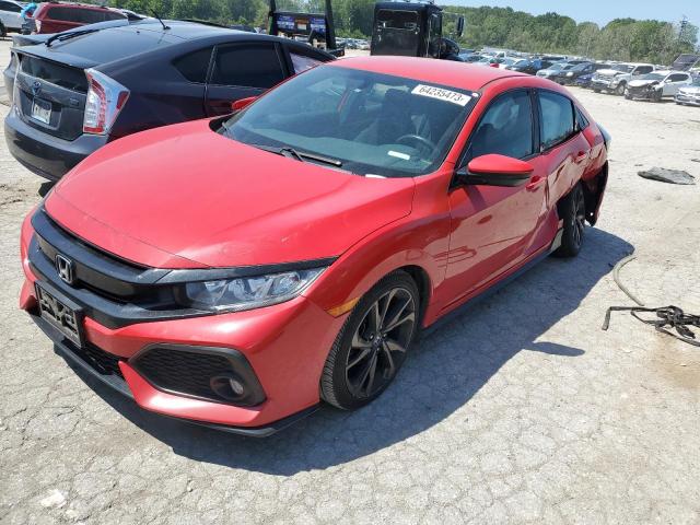 SHHFK7H44HU224484 - 2017 HONDA CIVIC SPORT 红色 照片 1