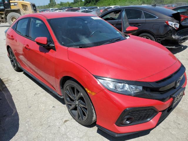 SHHFK7H44HU224484 - 2017 HONDA CIVIC SPORT 红色 照片 4