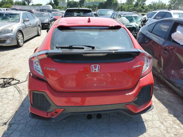 SHHFK7H44HU224484 - 2017 HONDA CIVIC SPORT 红色 照片 6