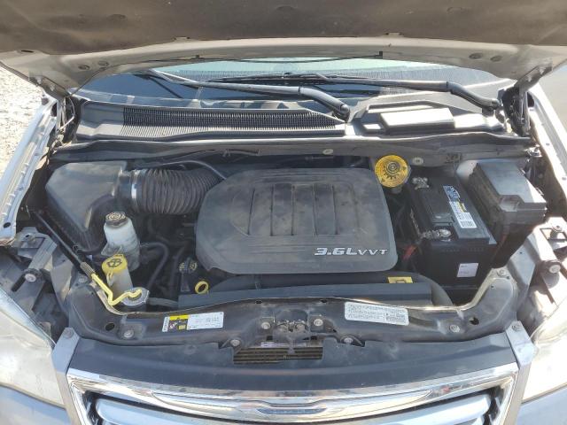 2C4RC1CG6ER373540 - 2014 CHRYSLER TOWN & COU TOURING L SILVER photo 12