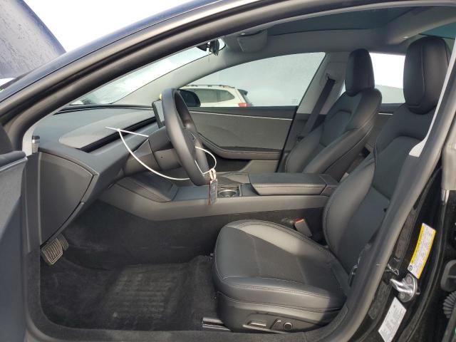 5YJ3E1EA0SF907891 - 2025 TESLA MODEL 3 BLACK photo 7