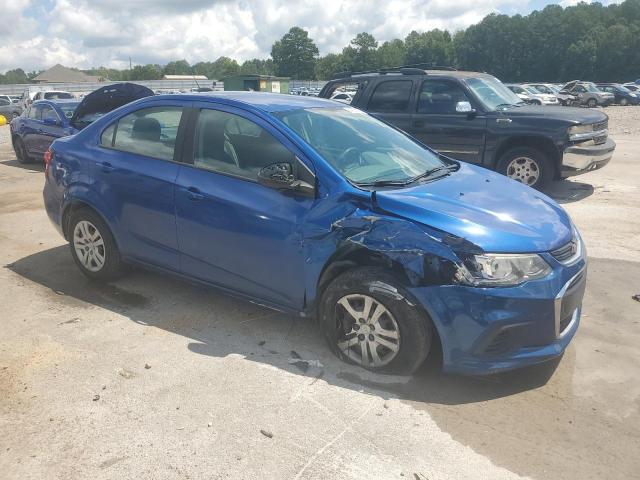 1G1JB5SH9H4101498 - 2017 CHEVROLET SONIC LS BLUE photo 4