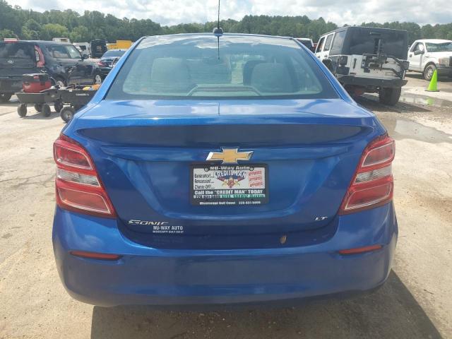 1G1JB5SH9H4101498 - 2017 CHEVROLET SONIC LS BLUE photo 6