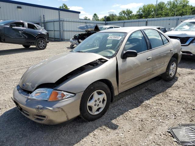 1G1JC524027356640 - 2002 CHEVROLET CAVALIER BASE SILVER photo 1