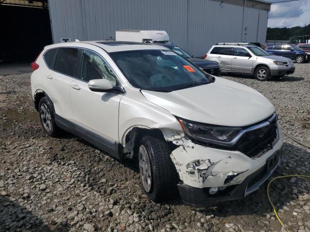 2HKRW2H51JH618756 - 2018 HONDA CR-V EX WHITE photo 4