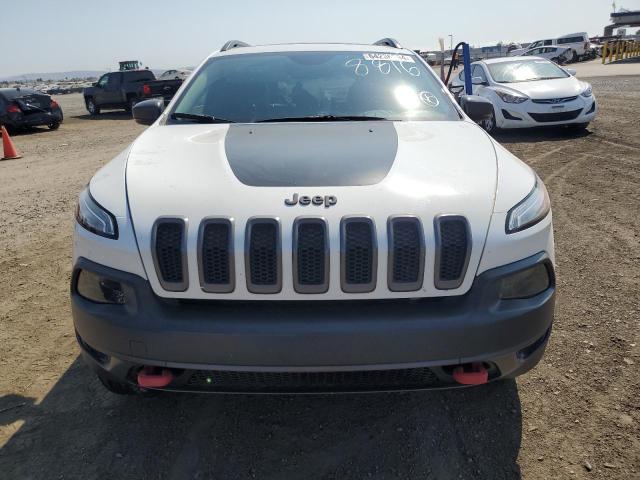 1C4PJMBS0HW588816 - 2017 JEEP CHEROKEE TRAILHAWK WHITE photo 5