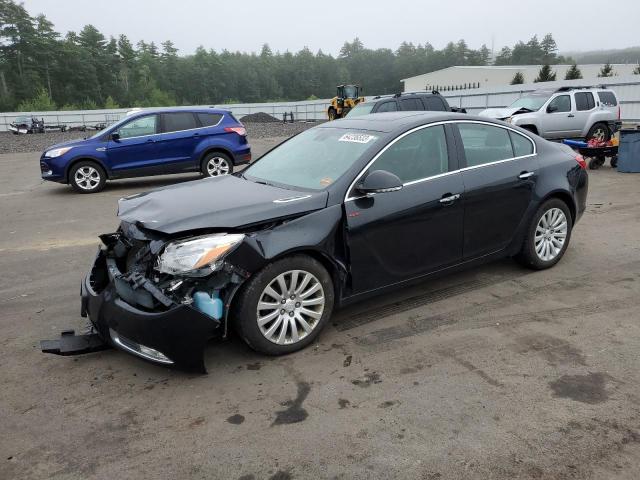 2G4GS5EV1C9211109 - 2012 BUICK REGAL PREMIUM BLACK photo 1