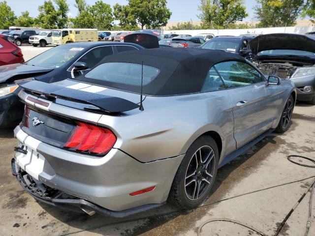 1FATP8UH3L5101277 - 2020 FORD MUSTANG GRAY photo 3