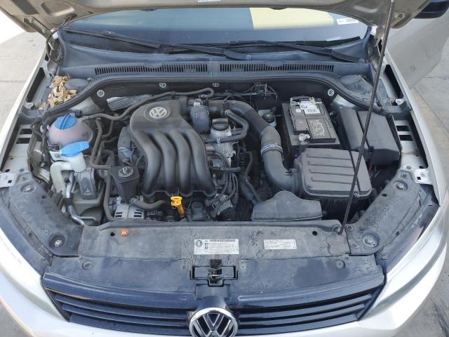 3VW2K7AJXDM209264 - 2013 VOLKSWAGEN JETTA BASE TAN photo 11