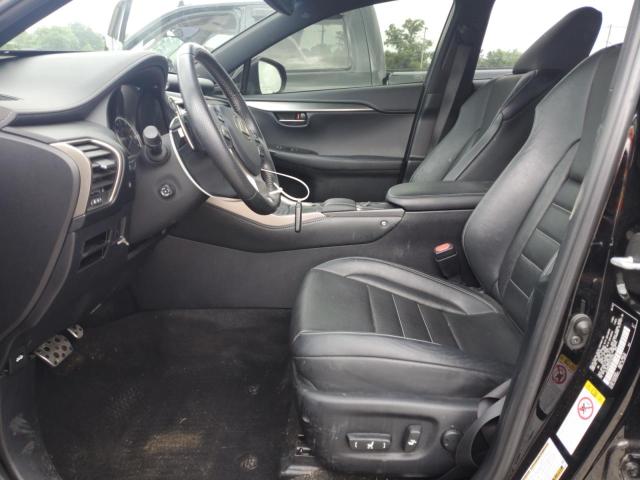 JTJBARBZ0K2184155 - 2019 LEXUS NX 300 BASE შავი ფოტო 7