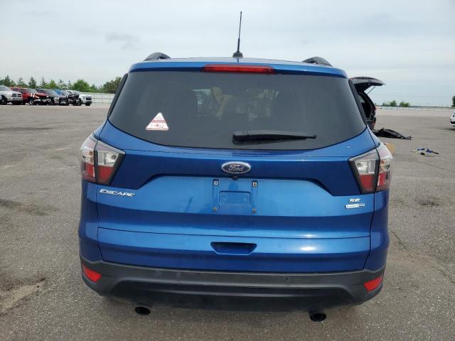 1FMCU9GD0HUA90216 - 2017 FORD ESCAPE SE 蓝色 照片 6