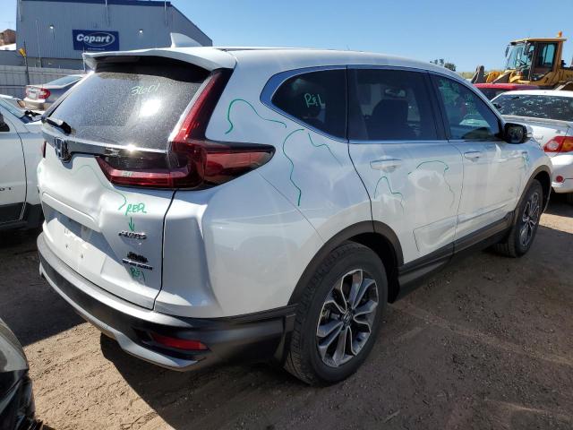 5J6RT6H88NL008701 - 2022 HONDA CR-V EXL WHITE photo 3