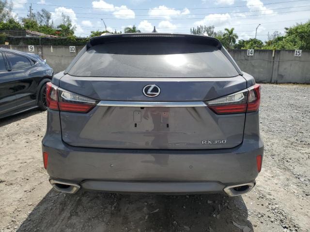 2T2BZMCA2GC016223 - 2016 LEXUS RX 350 BASE SILVER photo 6