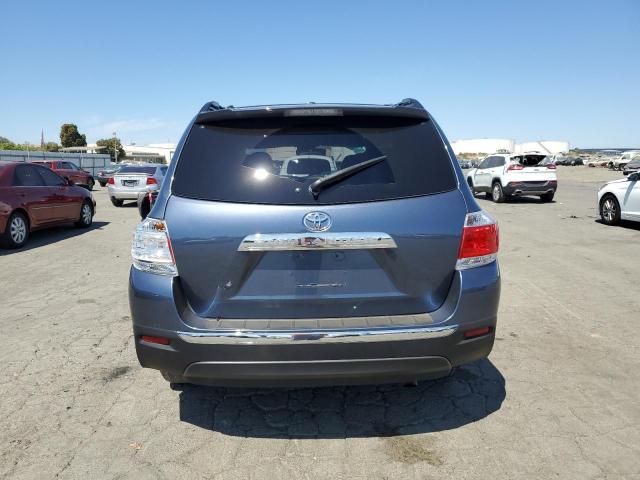 5TDZK3EH9BS035914 - 2011 TOYOTA HIGHLANDER BASE BLUE photo 6