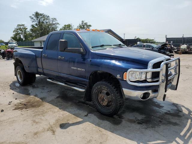 3D7MS48CX5G807295 - 2005 DODGE RAM 3500 ST BLUE photo 4