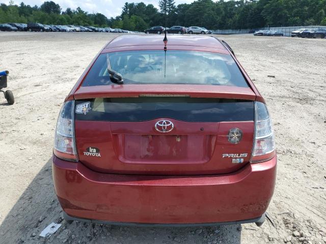 JTDKB20U657039093 - 2005 TOYOTA PRIUS RED photo 6